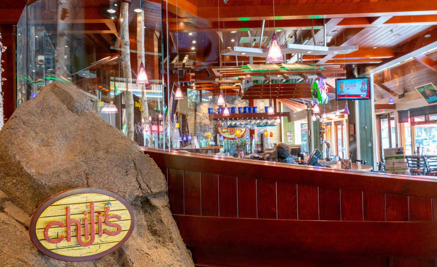 Interior of Chili's Grill & Bar